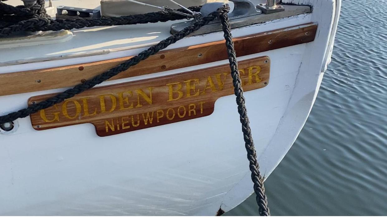 Port Deauville Yacht vintage Exterior foto